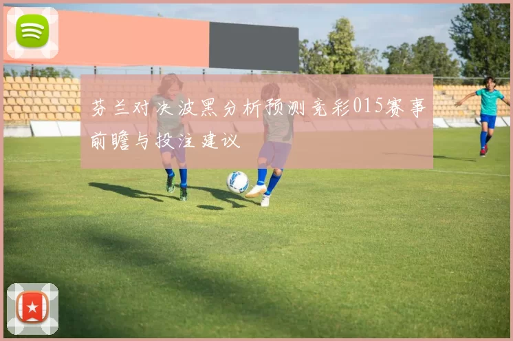 芬兰对决波黑分析预测竞彩015赛事前瞻与投注建议
