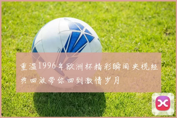 重温1996年欧洲杯精彩瞬间央视经典回放带你回到激情岁月